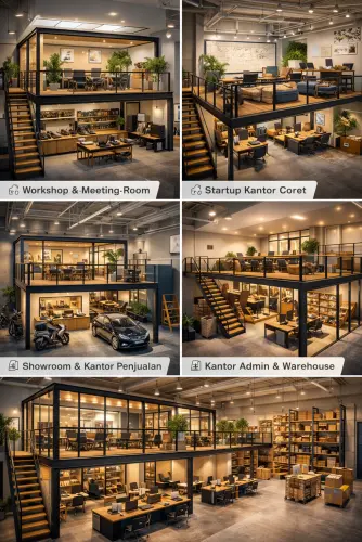 Mezzanine Ruang Kantor di Bintaro