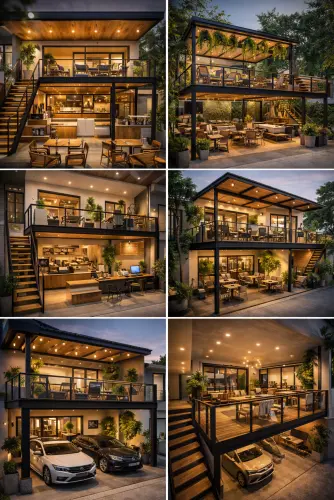 Mezannine Cafe Modern di Bintaro