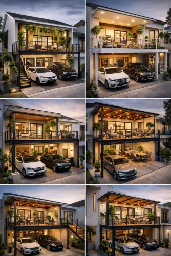 Mezannine Teras Rumah Keren di Bintaro